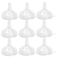 2 Pcs Cosmetic Funnel Small Plastic Bottle Liquid Transfer Kitchen