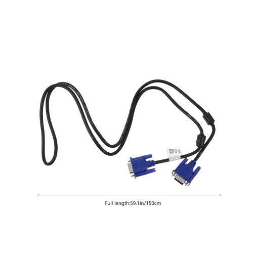 2Pièces Câble Vga À Vga En Cuivre Pour Usage Varié 2