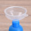 2 Pcs Cosmetic Funnel Small Plastic Bottle Liquid Transfer Kitchen 6