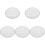 5Pièces Grille Barbecue Argentée Polyvalente Pour Viande 2