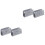 1pc Sea Star Shape Ceramic Drawer Pull Handle Cup For Easy Installation For Cabinets And Home Decor White 3