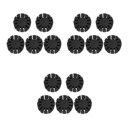 15Pcs Durable Black Eva Arrow Separator Rack for 2
