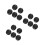 15Pcs Durable Black Eva Arrow Separator Rack for 5