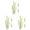 36 Pcs Miniature Bamboo Trees Decor for Micro Landscape Models 3
