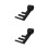 2Pcs Black Stainless Steel Bread Maker Paddle Replacement Kitchen Tool 7