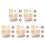 15Sets Kinder Stickanhänger Set Mit Holz Metall Stoff Material 6