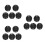 15Pcs Durable Black Eva Arrow Separator Rack for 7