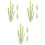 36 Pcs Miniature Bamboo Trees Decor for Micro Landscape Models 4