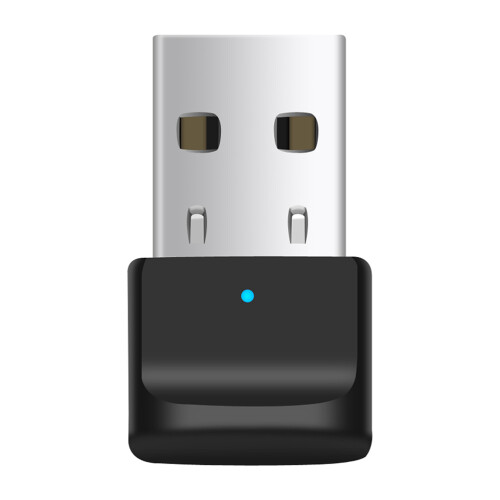 Bluetooth Audio Adapter Voor Computer Zwarte Plastic Behuizing