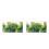 2Pcs Aquarium Background Sticker Green Durable Fish Tank Backdrop 9