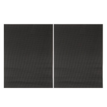 2St Zwart Schuim Aquarium Antislip Visbakmat Stevig
