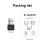 Bluetooth Audio Adapter Voor Computer Zwarte Plastic Behuizing 9