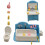 2pcs Mini Trash Cans Desktop Waste Containers Small Trash Bins For Home Office Tabletop Use Slim Kitchen Bin Storage Cases 5