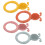 16Pcs Assorted Color Silicone Infant Molar Toy 3