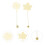 4Pcs Exquisite Metal Page Markers Leaf Design Decorative Bookmarks 5