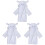 3pcs Toddler White Modeling Gift 2
