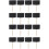 40Pcs Wooden Handle Sponge Brushes for Drawing Stains and Art Projects 5