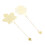 4Pcs Exquisite Metal Page Markers Leaf Design Decorative Bookmarks 6