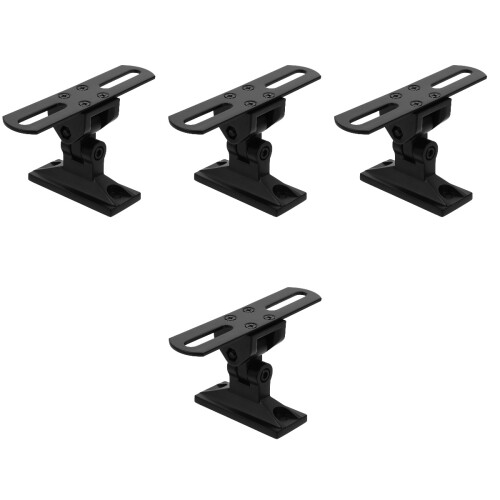 4 Pieces Wall Mount Bracket Speaker Brackets Adjustable Mounting 2