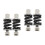 4Pcs Multi Motorcycle Shocks Absorber High Grade Spring for Atv Use 4