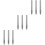 9Pcs Silver Diamond Drill Bits for Wood Carving and Ceramic Grinding 5