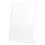Table Sign Holder Acrylic Information Presentation 4pcs 1