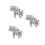 3Pcs Multi Cute Resin Car Ornaments Portable Dashboard Decorations 6