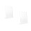 Table Sign Holder Acrylic Information Presentation 4pcs 8