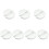 14Pcs Portable Glass Semicircular Convex Lenses Physics Teaching Tools 3