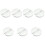 14Pcs Portable Glass Semicircular Convex Lenses Physics Teaching Tools 4