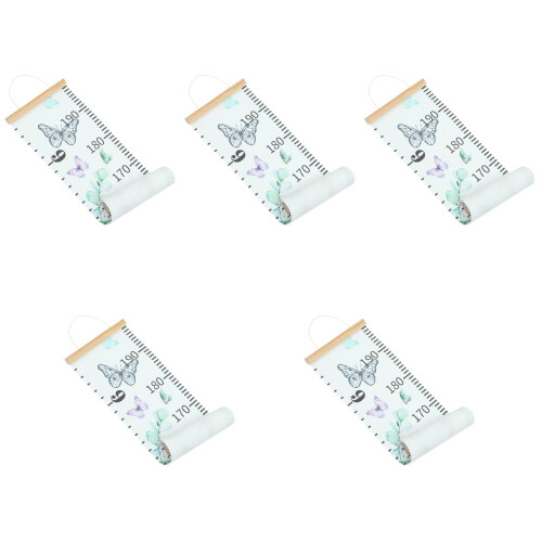 5Pcs Butterfly Height Chart for Wall Kids Growth Chart Home Room Decor 2