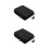 2Pcs Portable Kalimba Accessory Protective Thumb Piano Bag 8