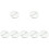 14Pcs Portable Glass Semicircular Convex Lenses Physics Teaching Tools 5