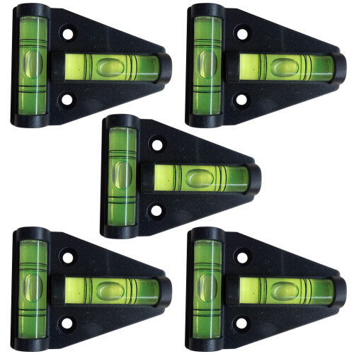 10Pcs Compact Level Tool Plastic Small Bubble Spirit Level for DIY Use 1