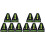 10Pcs Compact Level Tool Plastic Small Bubble Spirit Level for DIY Use 4