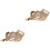 2Pcs Anti-Biting Dog Muzzle Light Brown Adjustable Comfortable Pet Use 3