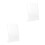 Table Sign Holder Acrylic Information Presentation 4pcs 5