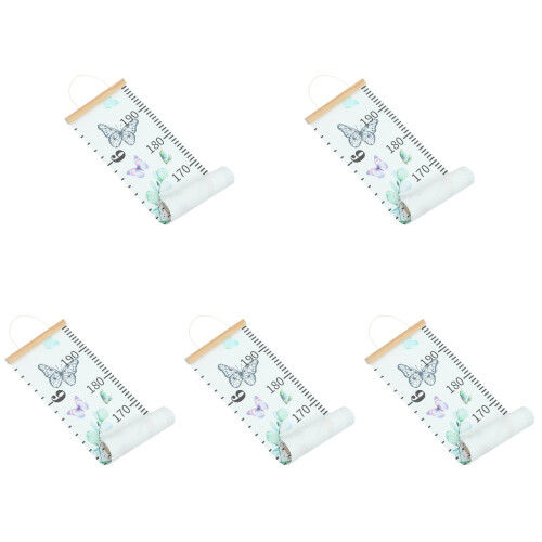 5Pcs Butterfly Height Chart for Wall Kids Growth Chart Home Room Decor 1