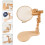 2Sets Durable Wood Embroidery Holder Adjustable Frame for Home DIY 8