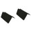 2Pcs Black Bedside Pocket Organizer Hanging Storage Bag for Nightstand 4