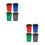 2Sets Educational Garbage Sorting Toy Plastic Assorted Color for Kids 6
