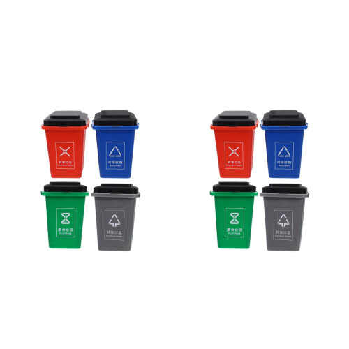 2Sets Educational Garbage Sorting Toy Plastic Assorted Color for Kids 1