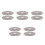 10Pcs Durable Grey Silicone Car Wiper Hole Protector Easy 8
