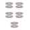 10Pcs Durable Grey Silicone Car Wiper Hole Protector Easy 5