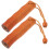 10Pcs Light Brown Plastic Replacement Handle for Folding Umbrellas 2