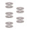 10Pcs Durable Grey Silicone Car Wiper Hole Protector Easy 6