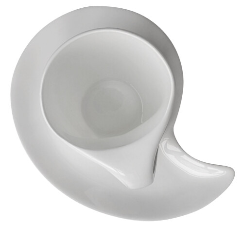 3Sets Classic White Ceramic Coffee and Tea Cups with Saucers Gift Set 2