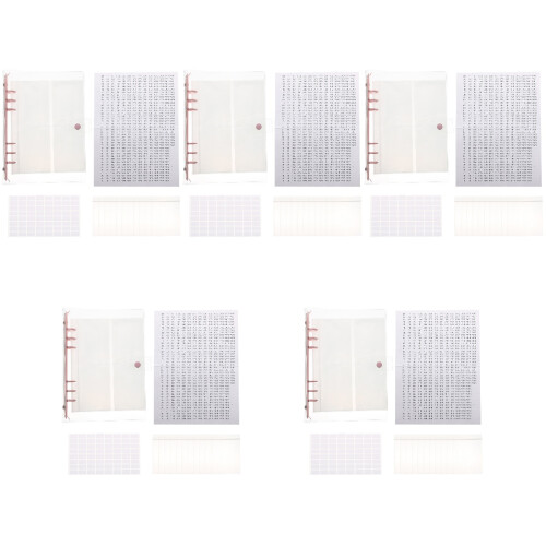 5Sets DIY Dotting Accessories Transparent Storage Bag 2