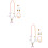 2Sets Kinderen Sieraden Set Met Ketting Ring Armband 6