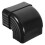 4Pcs Metal Rain Downspout Elbow Adapter Black Right Angle Connector 1